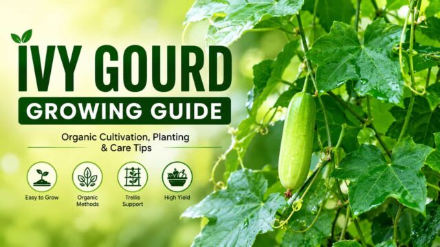 Ivy Gourd Growing Guide – Organic Cultivation, Planting Methods and Care Tips