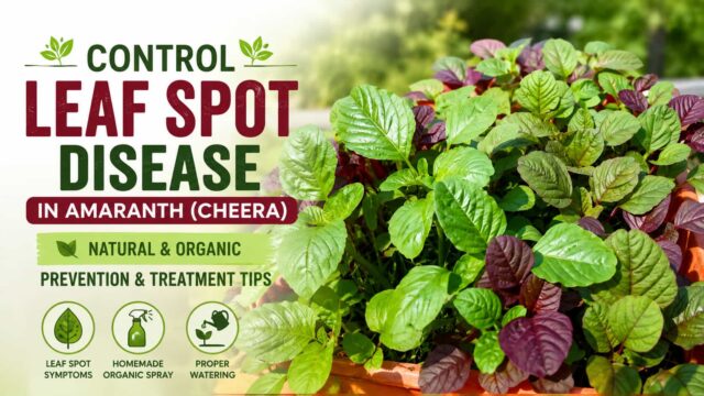 Control Leaf Spot Disease in Amaranth Naturally – Organic Prevention and Treatment Tips Control Leaf Spot Disease in Amaranth Naturally – Organic Prevention and Treatment Tips