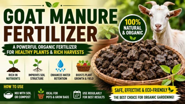 Goat Manure Fertilizer - Tips for Safe Use in Organic Gardening at Terrace Vegetates Goat Manure Fertilizer - Tips for Safe Use in Organic Gardening at Terrace Vegetates