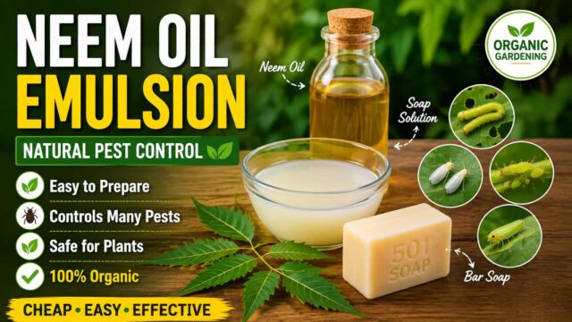 Neem Oil Emulsion – How to Prepare and Use It for Organic Pest Control Neem Oil Emulsion – How to Prepare and Use It for Organic Pest Control