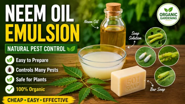 Neem Oil Emulsion – How to Prepare and Use It for Organic Pest Control Neem Oil Emulsion – How to Prepare and Use It for Organic Pest Control