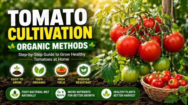 Growing Tomato at Terrace Garden Growing Tomato at Terrace Garden